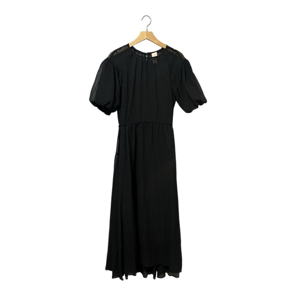 h&m black midi dress | Dresses | Hm Size Small Size:US2/UK6/EU32 tent_oct_25 cut keyhole opening at Baby Girl Wine Red